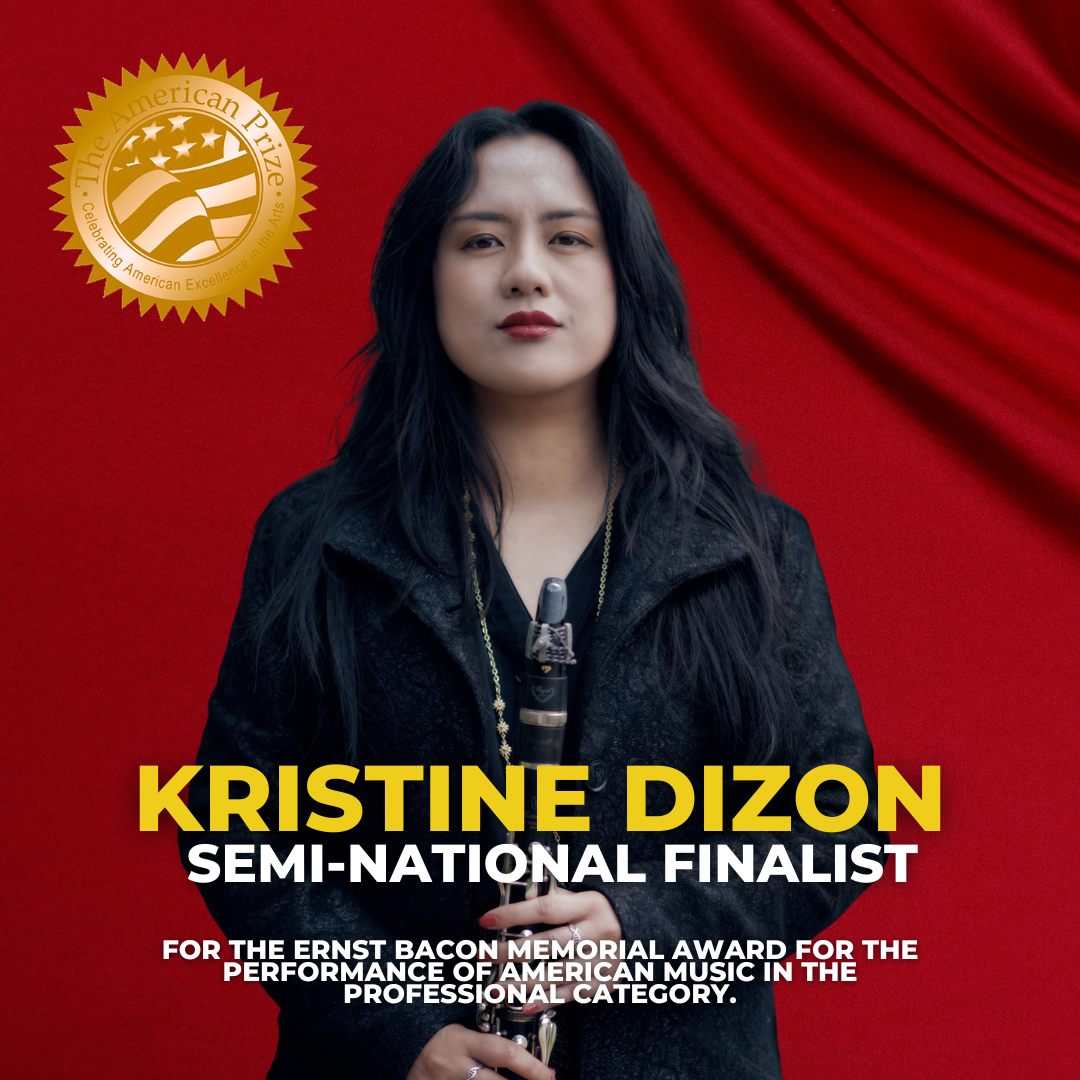 Kristine Dizon as Semi-National Finalist for Ernst Bacon Memorial AwardPicture